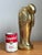 Mid-Century Modern Vintage Brass Heron Statue For Sale - Image 3 of 12