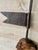 Large Antique French Sculptural Wood and Wrought Iron Weather Vane Cross, 19th Century For Sale - Image 4 of 9