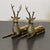 Hollywood Regency Brass Deer Statues, 1970s, Set of 2 For Sale - Image 6 of 7