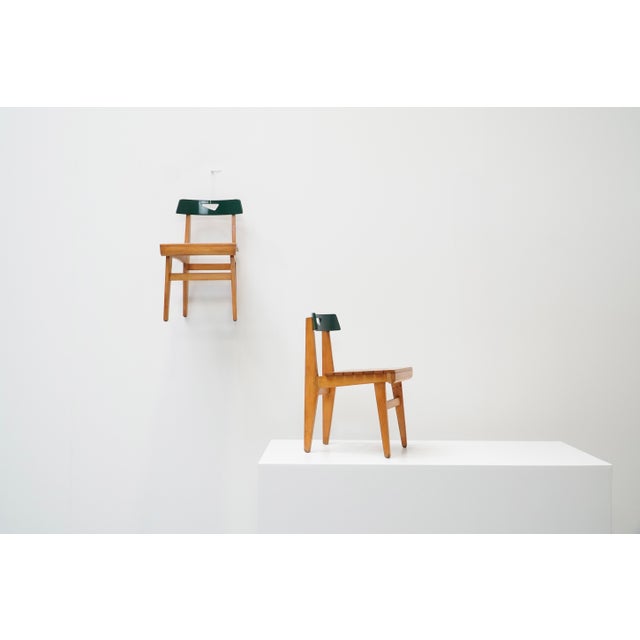 Mid-Century Modern Green Chair by Lucien Engels for Home Emile Vandervelde II, Belgium, 1954 For Sale - Image 3 of 14