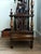 Wood Exquisite Antique Victorian Carved Walnut Étagère Display Stand With Ornate Gallery & Lower Drawer For Sale - Image 7 of 12