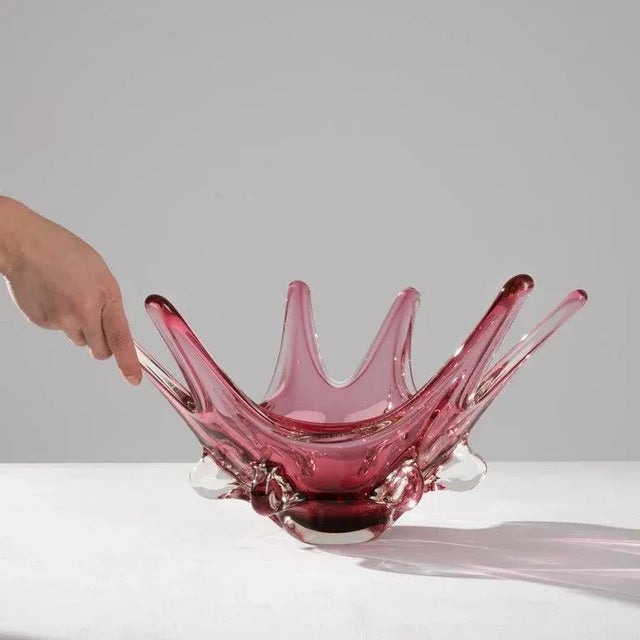 20th Century Belgian Glass Plateau For Sale - Image 4 of 10