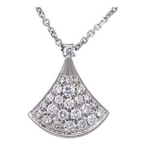 Bvlgari 18ct White Gold Divas’ Dream Necklace 0.45ct 5.41g