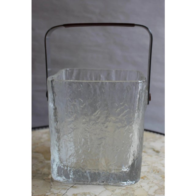 Hoya Glass Ice Bucket For Sale - Image 4 of 7