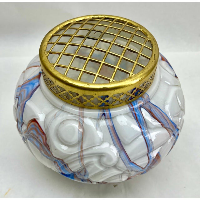 Vase with Grille by Heemskerk, 1930s For Sale - Image 11 of 14