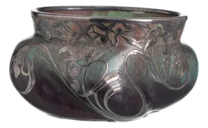 Art Nouvea Vase in Ceramic