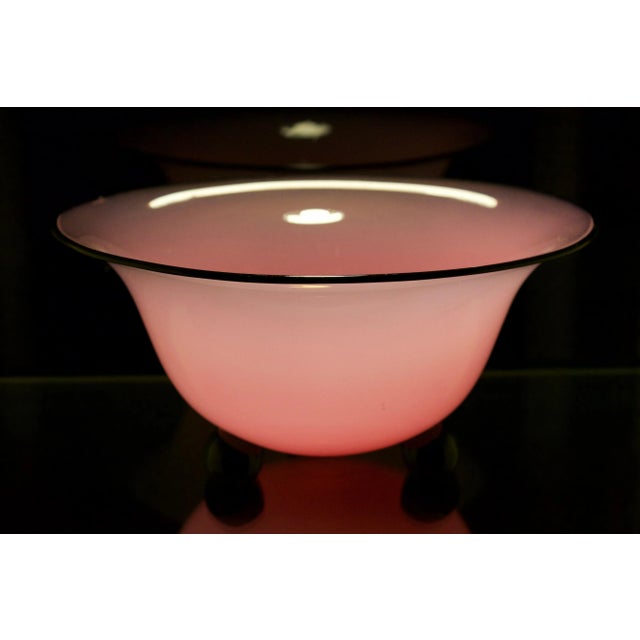 Pink Loetz Art Deco Tango Glass Bowl For Sale - Image 11 of 11