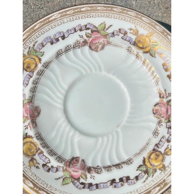Wedgwood Early 20th Century 4pc-Antique Wedgwood Etruria Saucer Plates For Sale - Image 4 of 6