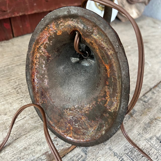 1930s Aladdin Gooseneck Desk Lamp With Embossed Milk Glass Shade For Sale - Image 16 of 17