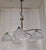 Vintage Pendant Lamp with White Marbled Glass Shades from Honsel, 2000s For Sale - Image 6 of 8