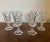 Antique 19th Century American Classical Flint Crystal Raised Panel Wine Glasses- Set of 6 For Sale - Image 12 of 13