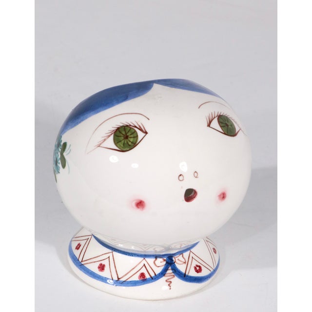 Whimsical Mid 20th Century Italian Pottery String Holder For Sale - Image 10 of 11
