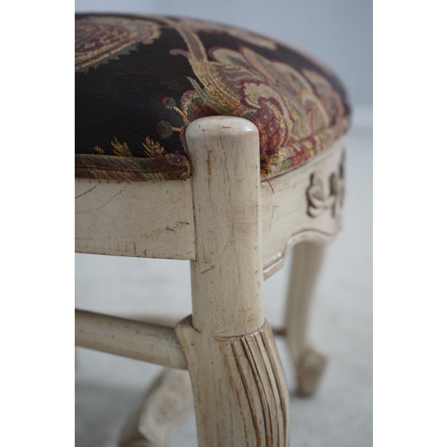 Set of 4 Country French Dining Room Chairs For Sale - Image 15 of 18