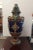 Antique unsigned Italian Majolica vase is in great, antique condition. It does has a few chips to the body, which is...