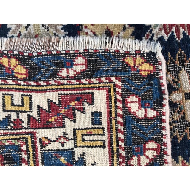Antique 19th Century Caucasian Chirwan Kouba Rug, 1890s For Sale - Image 15 of 16