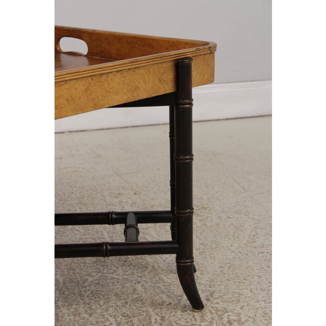 Ej Victor Neoclassical Large Tray Top Coffee Table For Sale - Image 14 of 15