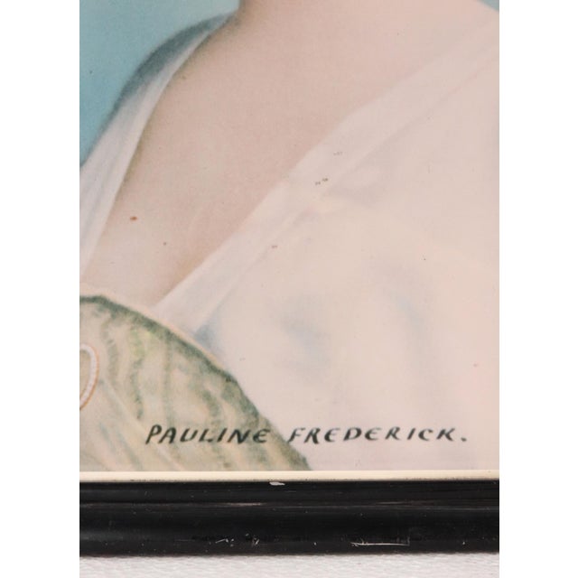 Framed 1910s the Theatre Magazine Pauline Frederick Cover For Sale - Image 4 of 11