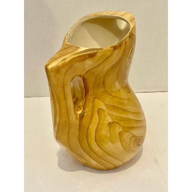 This is a wonderful example of Grandjean Jourdan Faux Bois Glazed Ceramics, made in Vallauris in the South of France in...
