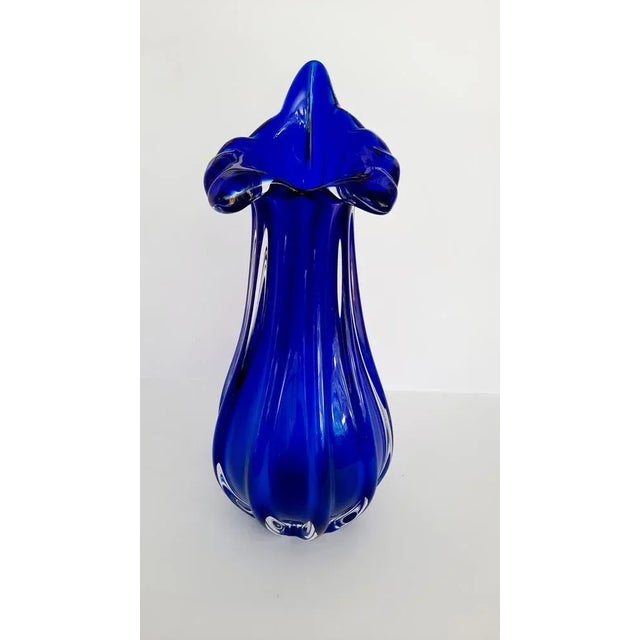 Glass Murano Glass Vase, 1960s For Sale - Image 7 of 7