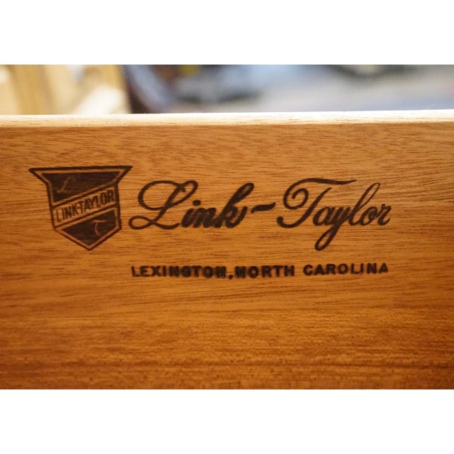Tan Link Taylor Solid Pine Taos Collection Southwestern Spanish Revival 56" Master Chest 716-222 For Sale - Image 8 of 14