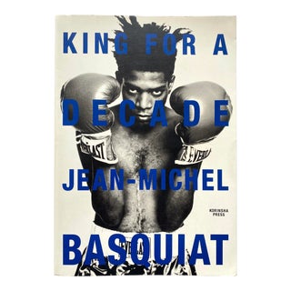 Jean Michel Basquiat Estate " King for a Decade " Vintage 1997 First Edition Pop Art Book For Sale