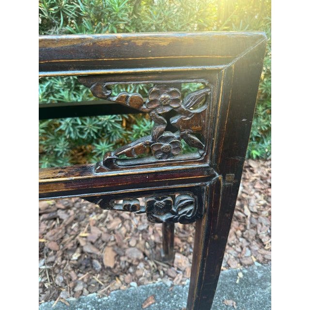 Long Old Asian Console Table For Sale - Image 4 of 11