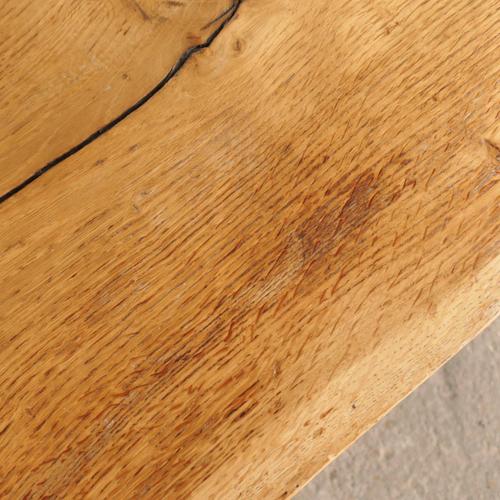 Rustic Rustic Oak Coffee Table For Sale - Image 3 of 9