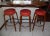 Vintage Mid Century Modern Thonet Bentwood Counter Bar Stools-Set of 3 For Sale - Image 10 of 13