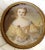 French miniature portrait signed above her left shoulder, 'Dupre'. He was a well known artist in the late 18th to early...