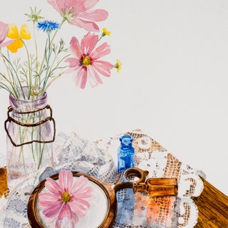 Nita Marlette Spring Flowers Painting For Sale