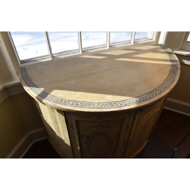 18th Century 18th Century Continental Decorated Cabinet For Sale - Image 5 of 7