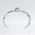 Native American Vintage Native American Navajo Silver & Turquoise Cuff Bracelet For Sale - Image 3 of 11