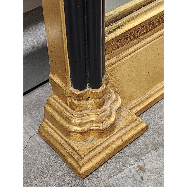 Gold Carver's Guild Gothic Revival Giltwood Mirror For Sale - Image 8 of 12