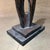 Abstract Modern Faux Bronze Composite Sculpture Stylized Female Figure For Sale - Image 11 of 12