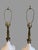 Vintage Pair White Milk Glass & Brass Neoclassical Table Lamps Hollywood Regency Description: Add timeless elegance to...
