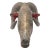 Wood and Metal Plate Marka Ram Mask For Sale - Image 11 of 11