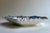 Mid 20th Century Vintage White Hexagonal Ceramic Serving Dish With Cobalt Blue & Gold Trim For Sale - Image 5 of 16