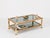 Bamboo, Brass and Smoked Glass Coffee Table, Italy, 1970s For Sale - Image 13 of 15