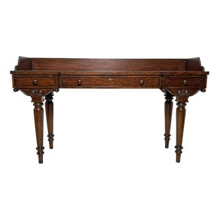 Ralph Lauren British Colonial Style Mahogany Server / Plantation Sideboard For Sale