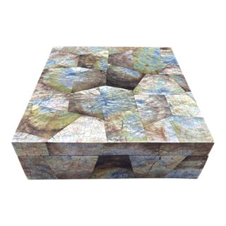 Vintage Tessellated Abalone Box For Sale
