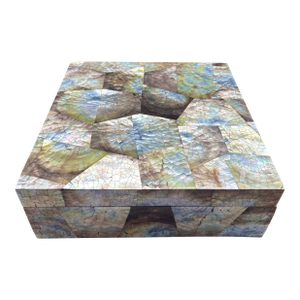 Vintage Tessellated Abalone Box