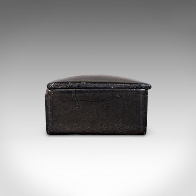 Antique Calligrapher's Pen Box, Lacquered, Quill Case, Chinoiserie, Victorian For Sale - Image 4 of 11