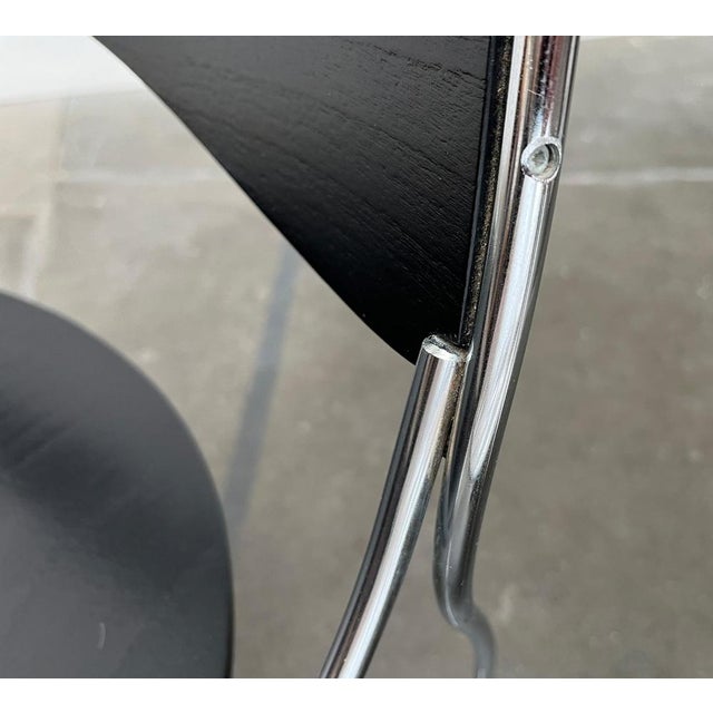 Set of Postmodern Minimalist Stacking Chairs, 1980s For Sale - Image 9 of 18