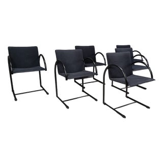 Vintage Cirkel Chairs attributed to Metaform, 1980s, Set of 6 For Sale
