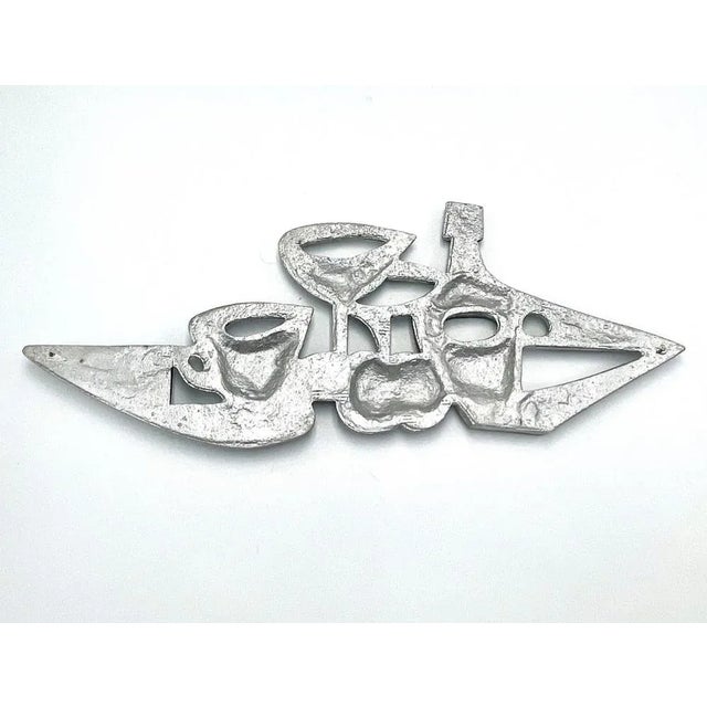 Mid-Century Czech Wall Relief, 1950s, in Flawless conditions. Designed 1950 to 1959