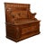 Antique 19th Century Italian Renaissance Revival Carved Walnut Bench Settle 1880 For Sale