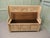 High Back Oak Settle with Carved Back Panels, 1920 For Sale - Image 4 of 8