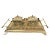 Antique Victorian Brass Desk Set For Sale