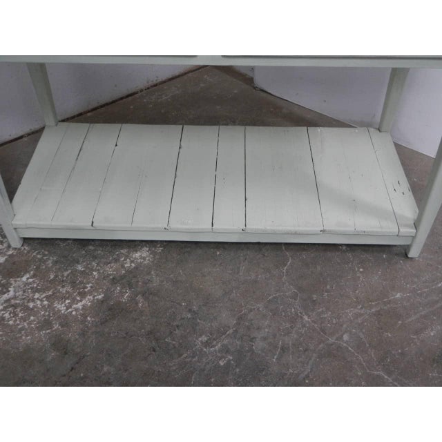 Vintage Fir Wood Counter, 1960s For Sale - Image 11 of 13