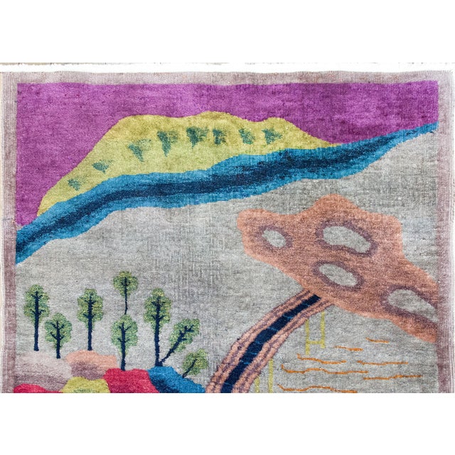 Early 20th Century Chinese Art Deco Rug For Sale - Image 10 of 16
